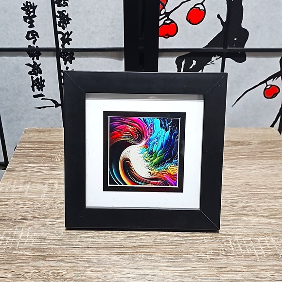 NobleCaptures Other - Colorful Art Watercolor Oil‎ Painting Framed Art Print